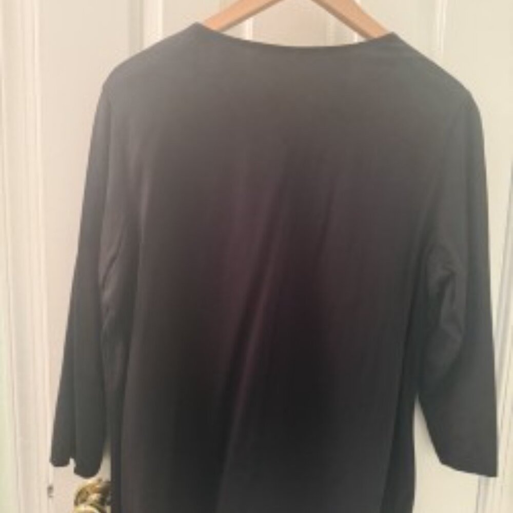 Woman's Top with Decorative Rouching - Picture 5 of 5